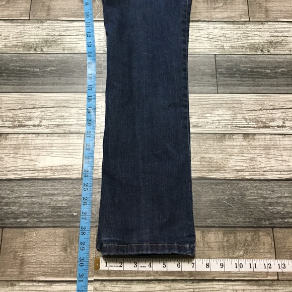 LL Bean flannel lined jeans women’s 10 Reg - Picture 4 of 8